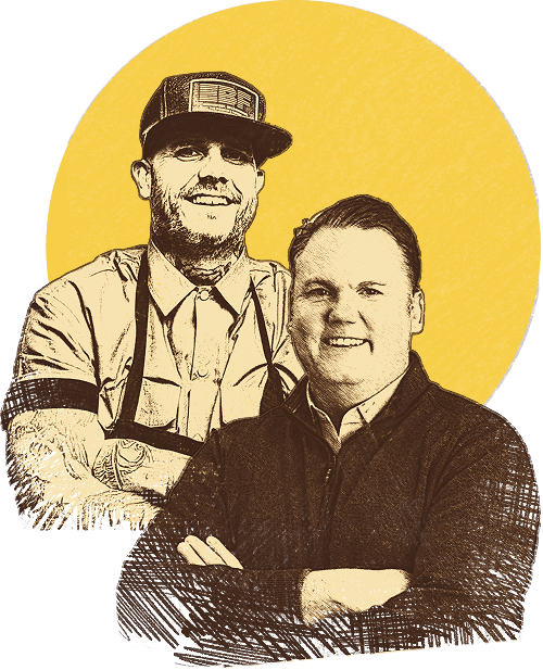 MAJC founders Matt Jennings and Andy Coughlin