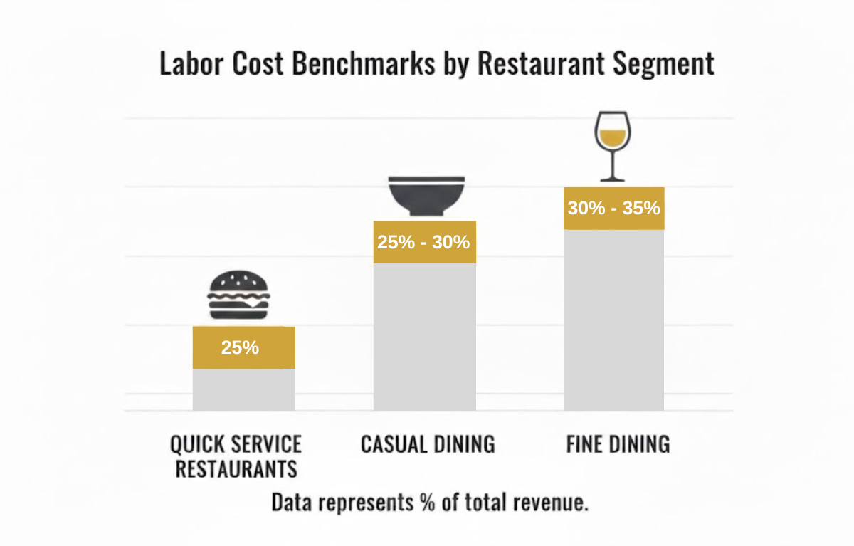 How to Reduce Labor Costs. Restaurant Labor cost Benchmark