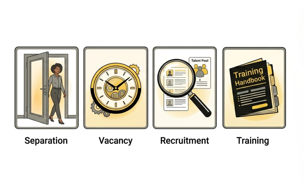 How to calculate employee turnover cost cost formula