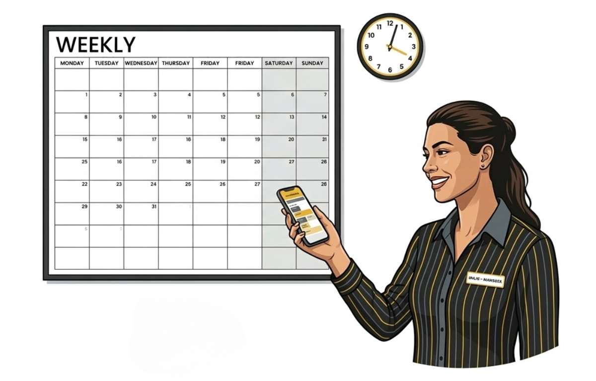 how to prevent employee burnout weekly schedule