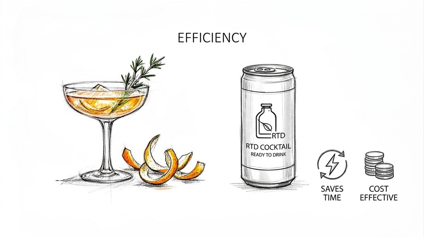 Learning to bartend sustainability