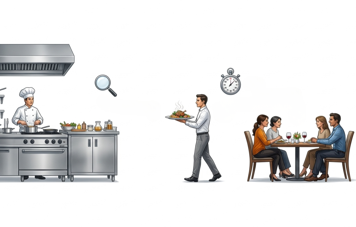 What does a food runner do food service